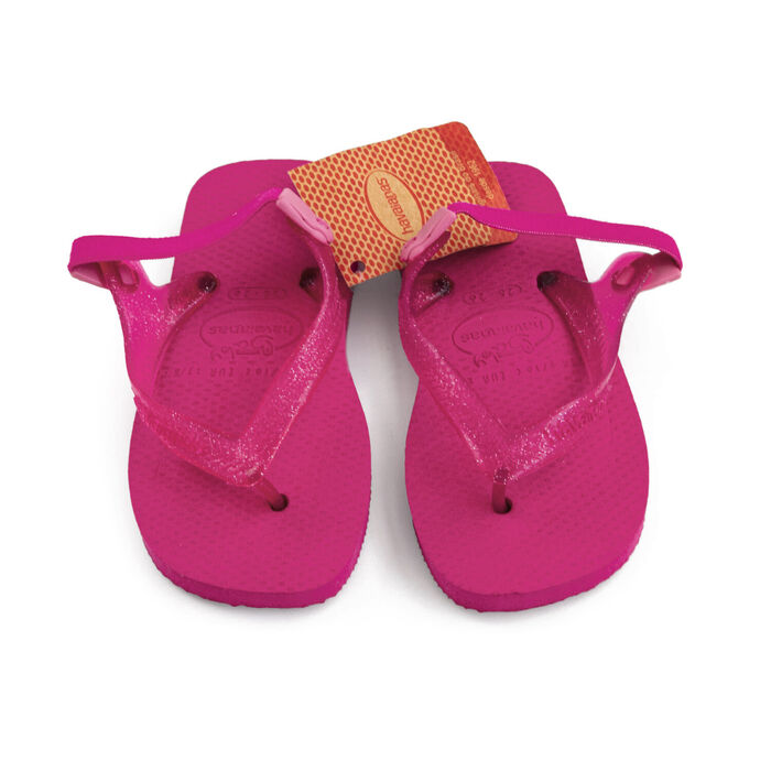 HAVAIANAS - Flip-flops with sparkles - Kids - Fuchsia