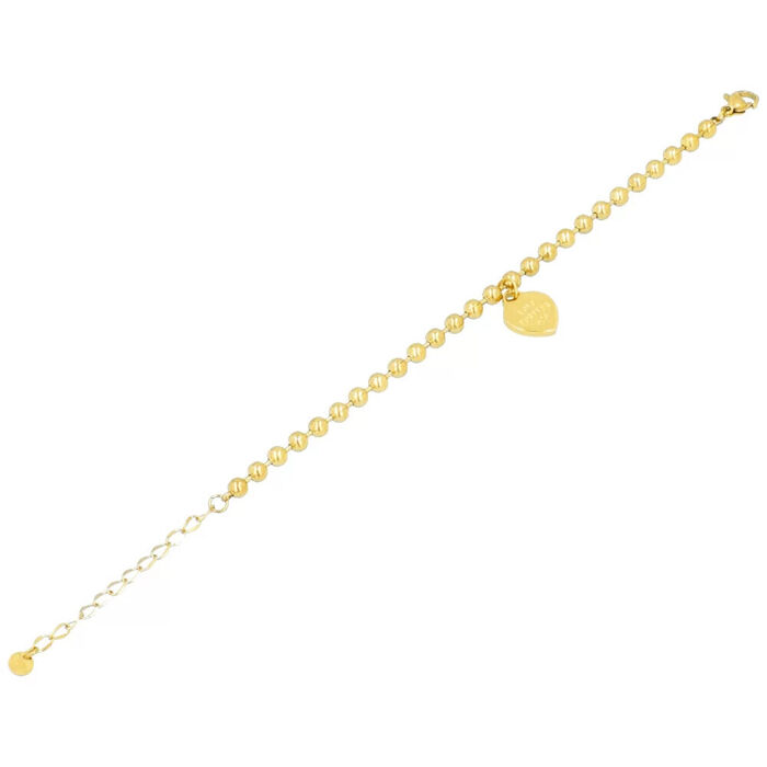 FYL - Pulseira em aço Love Forever - Dourado