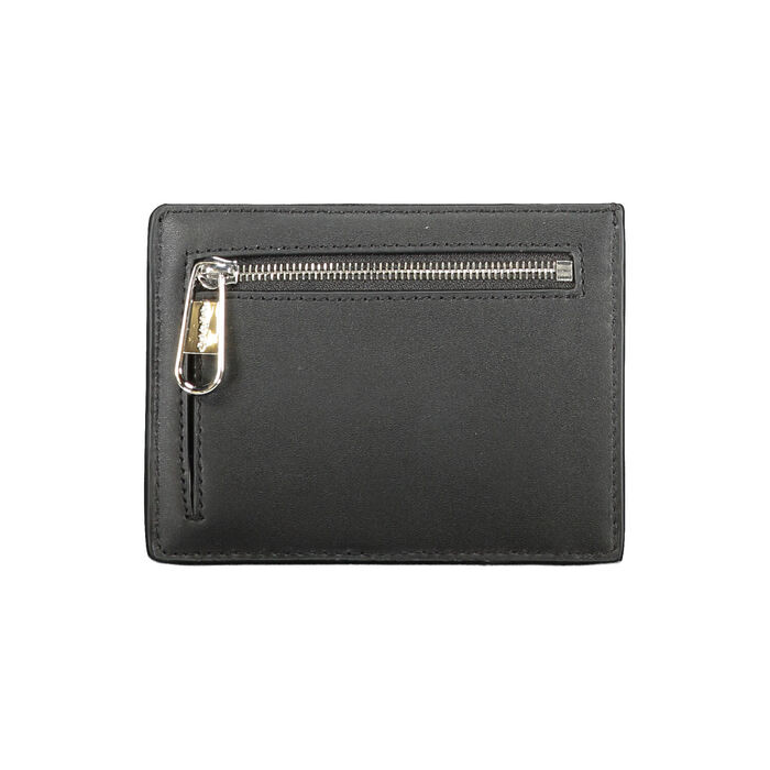 CALVIN KLEIN - Leather cardholder - Man - Black
