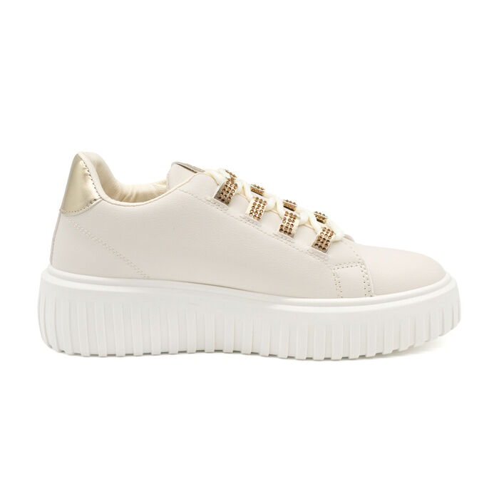 LAURA BIAGIOTTI - Sports Sneakers - Woman - Beige