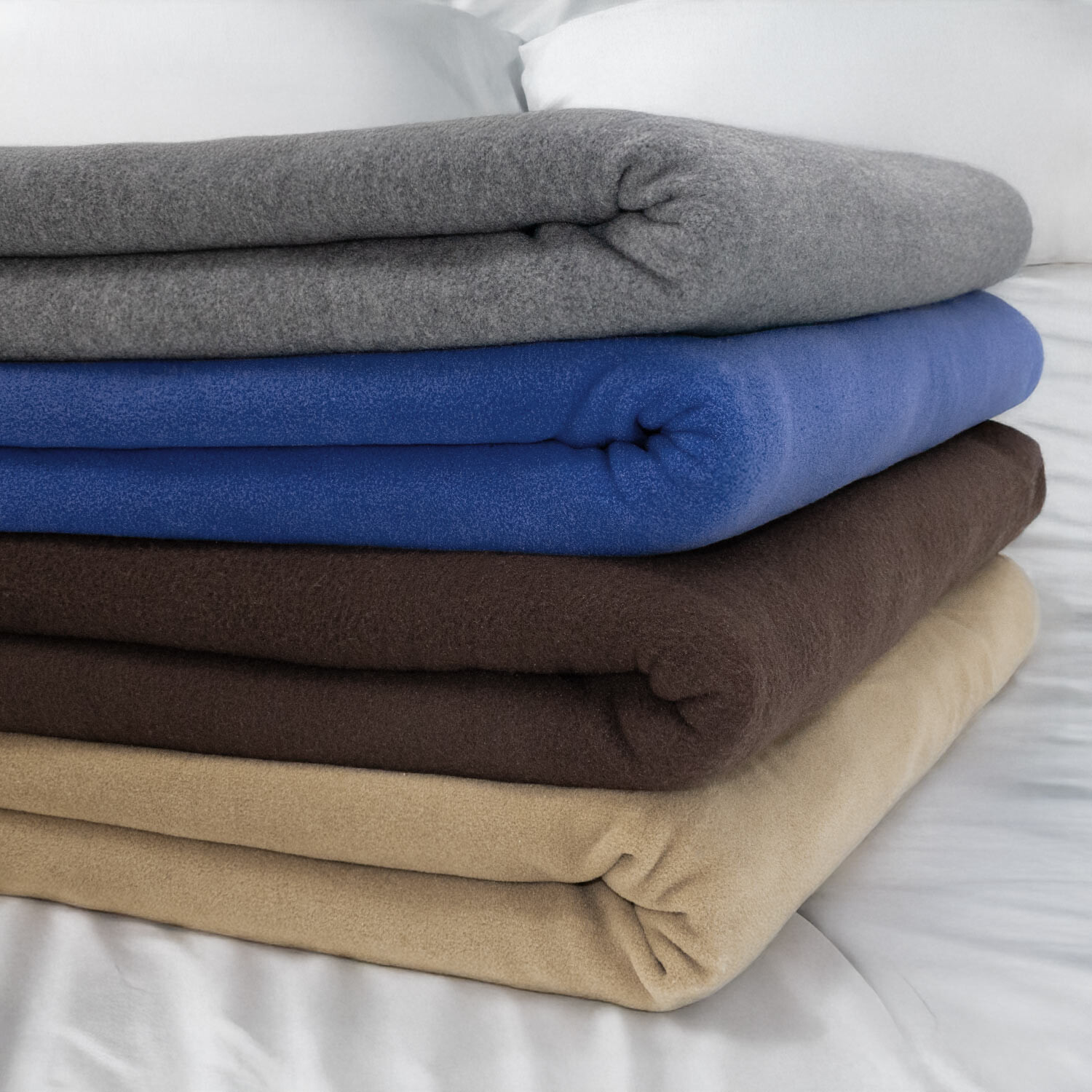 Polar fleece blanket - Personalized - Laurel