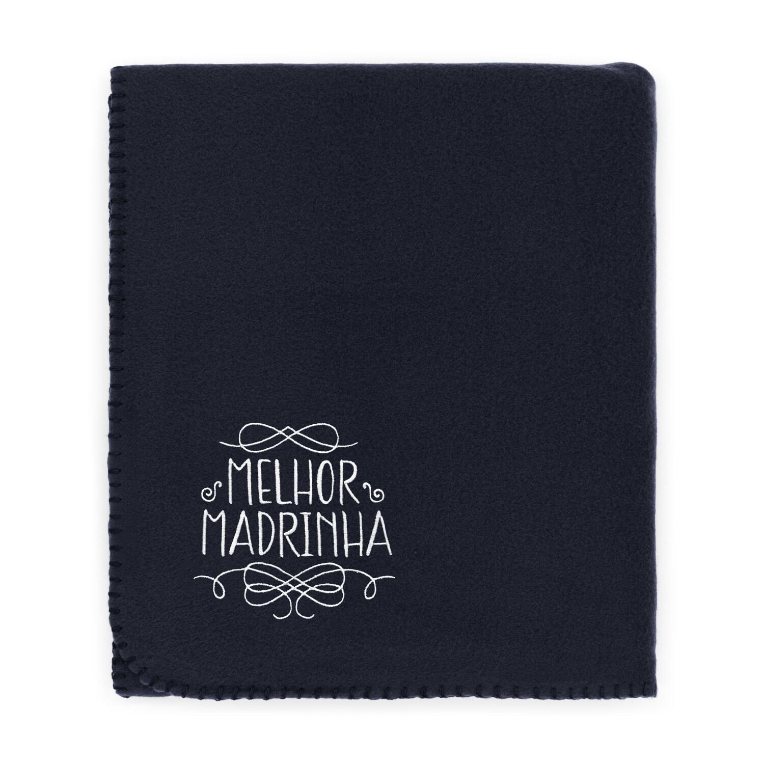 FYL - Polar fleece blanket - Melhor Madrinha embroidery