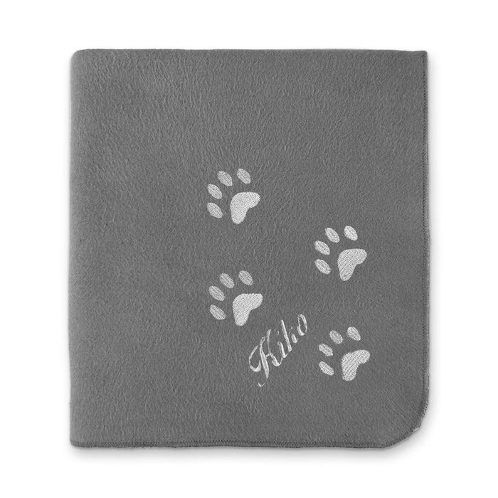 Polar fleece blanket Pet Dog - Personalized