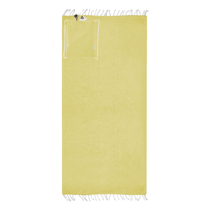 Beach pareo/bag Borinex - Yellow