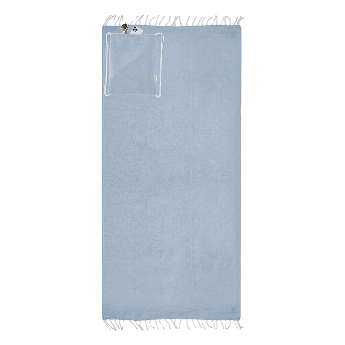 Beach pareo/bag Borinex - Sky Blue