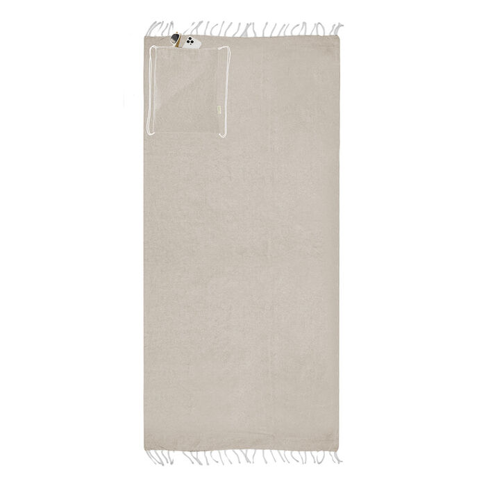 Beach pareo/bag Borinex - Beige