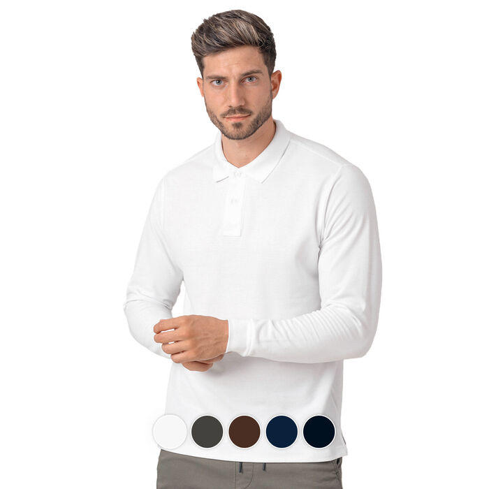 FYL - Long sleeve polo - Man