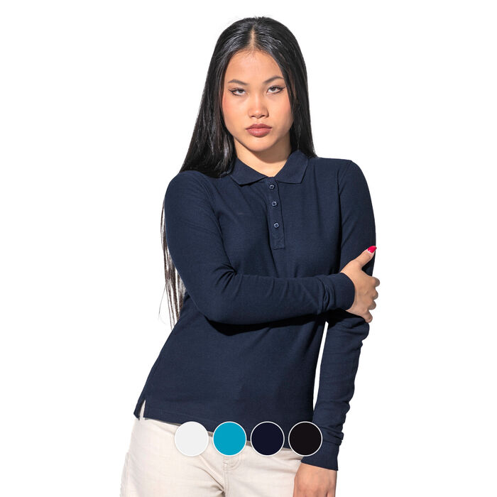 FYL - Long Sleeve Polo - Woman