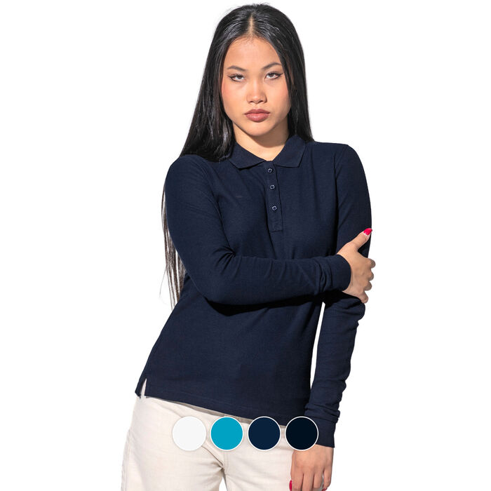 FYL - Long sleeve polo Regular - Woman