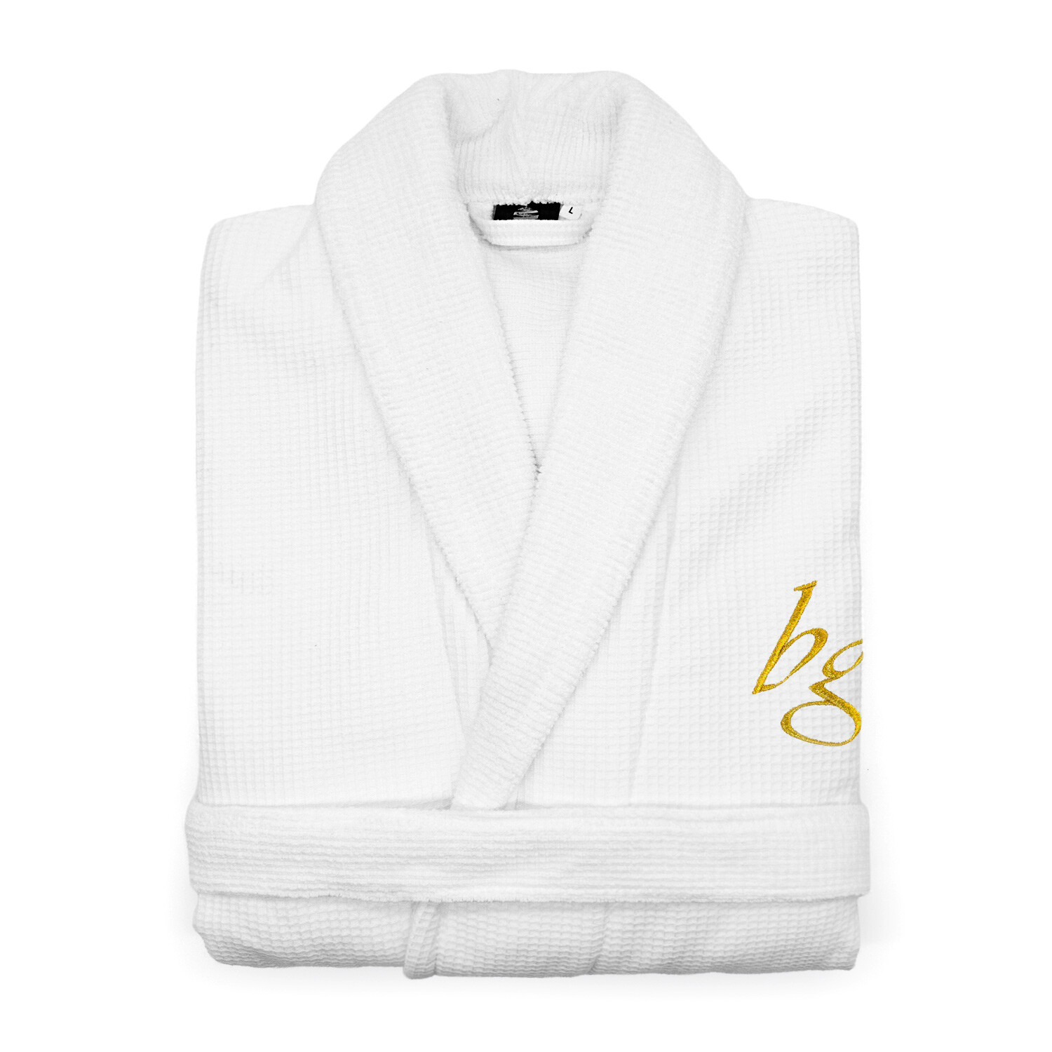 Terry and Honeycomb bathrobe - Personalized