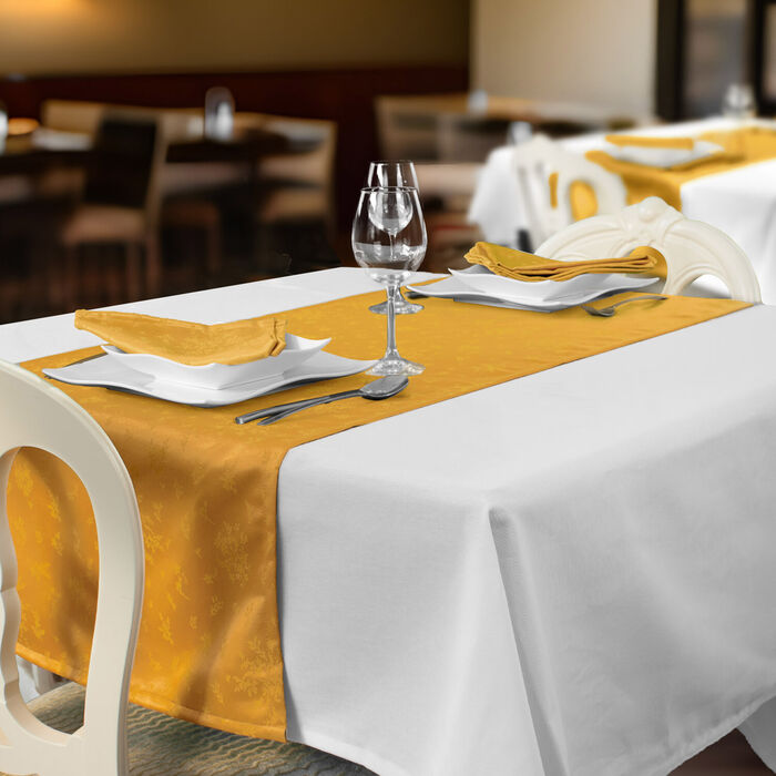 Lille anti-stain restaurant runners - Gold