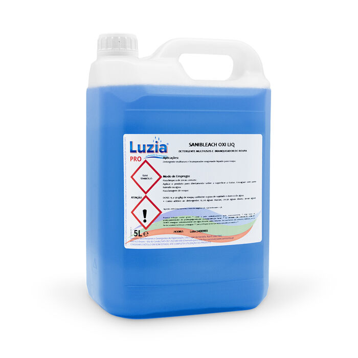 Liquid disinfectant whitener Sanibleach Oxi 5L