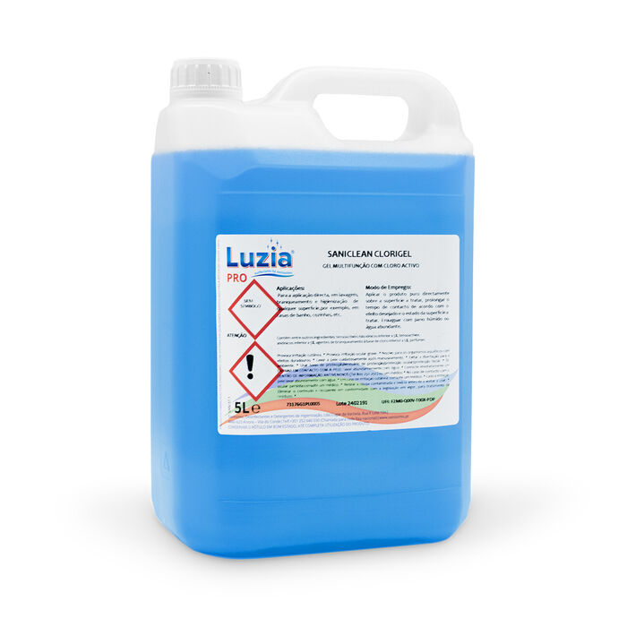 Multipurpose gel with active chlorine Saniclean Clorigel 5L