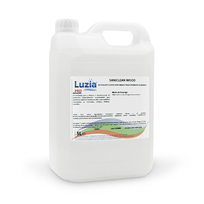 Detergent for wooden floors Saniclean Wood 5L