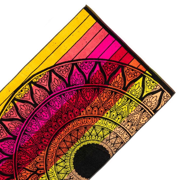 Jacquard beach towel Palenque - Coral