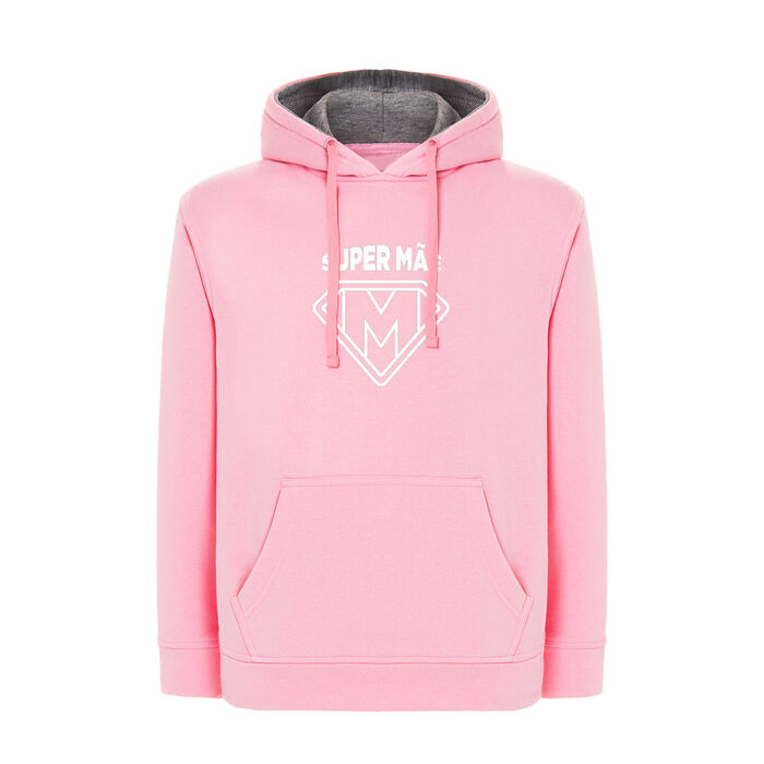 FYL - Sweatshirt com capuz Super Mãe - Mulher