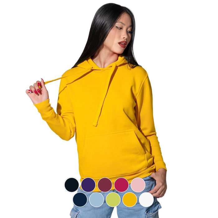 FYL - Hooded sports sweatshirt Kangaroo - Woman