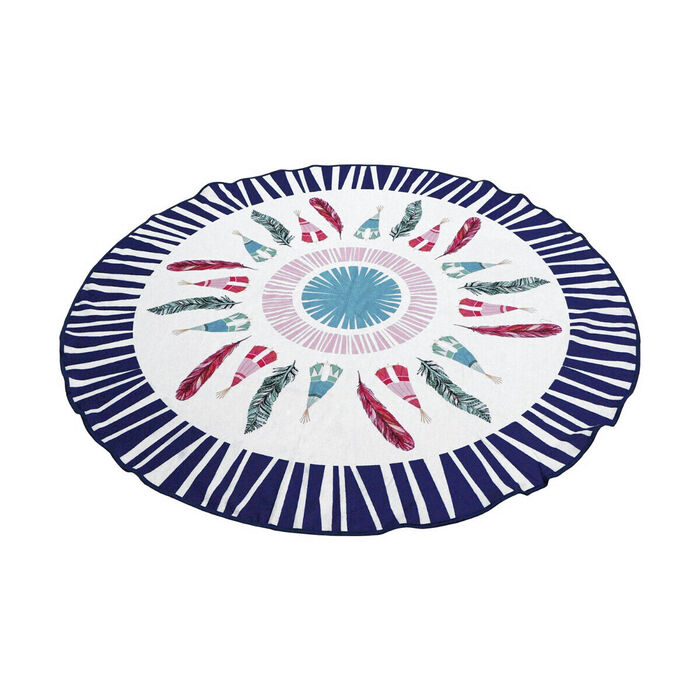 Round beach towel Indiana