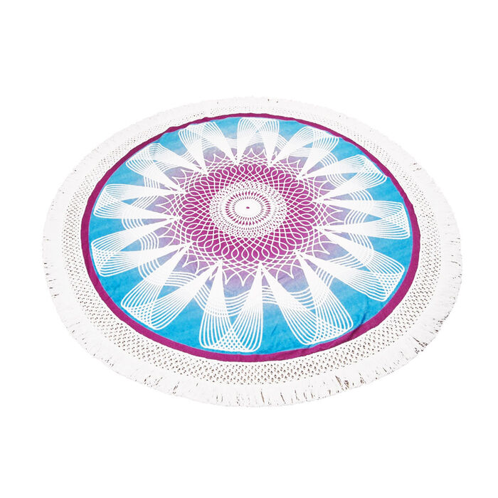 Round beach towel Sunshine