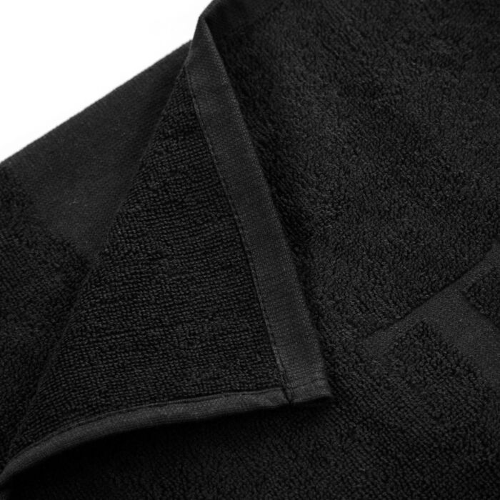TRUSSARDI - Beach towel - Black