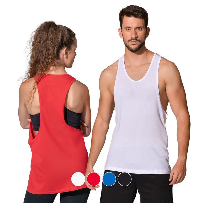 FYL - T-shirt sem mangas Urban Beach - Unissexo