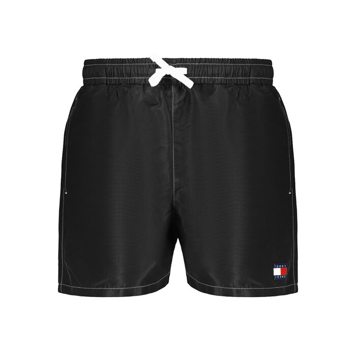 TOMMY HILFIGER - Swim shorts - Man - Black
