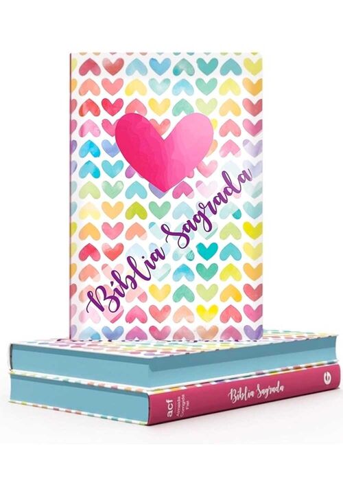 Biblia Sagrada (ACF) Capa Dura - Coração