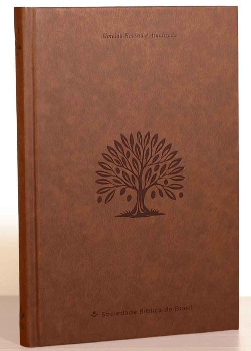 Biblia Sagrada (ARA) Capa Dura Castanho Arvore