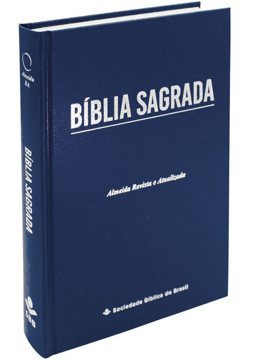 Bíblia Sagrada (ARA) Capa Dura Azul