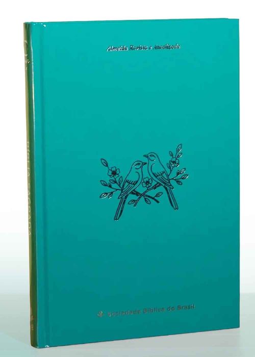 Biblia Sagrada (ARA) Capa Dura Azul Passaros