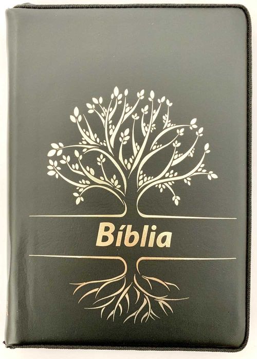 Biblia (ARC - PT) Preta Árvore - C/ Fecho