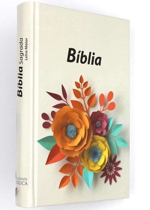 Biblia (ARC - PT)  Capa Dura Flores