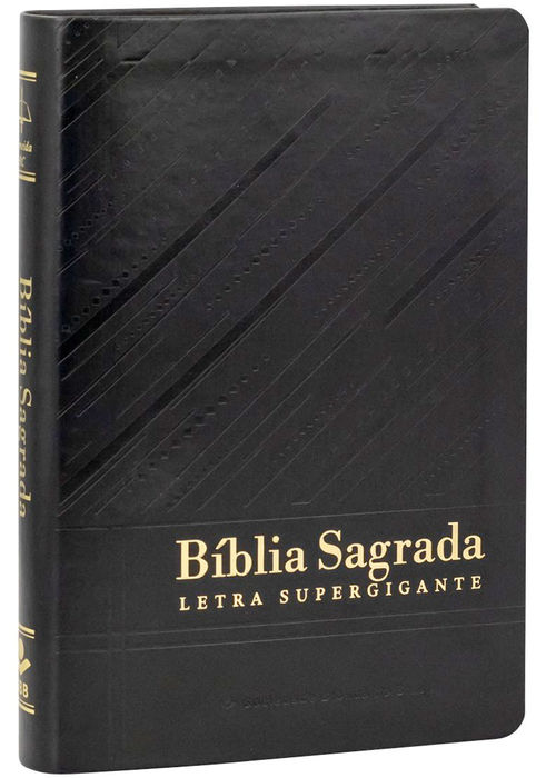 Biblia Sagrada (ARC) Letra Super Gigante - Preta c/ Indice