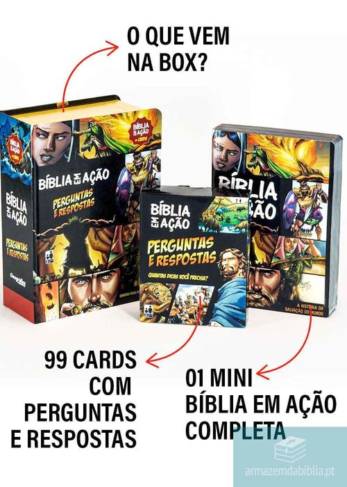 BOX Biblia em Ação - Perguntas e Respostas