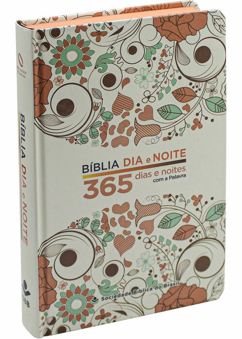 Biblia Dia e Noite (NAA) 365 dias e noites - Capa Dura Amor