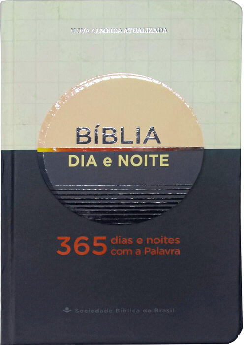 Biblia Dia e Noite (NAA) 365 dias e noites - Capa Dura Azul
