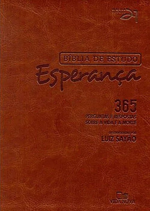 Biblia Esperanca (A21) Capa Castanho