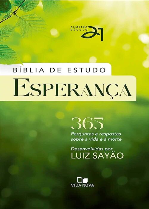 Biblia Esperanca (A21) Capa Dura Verde