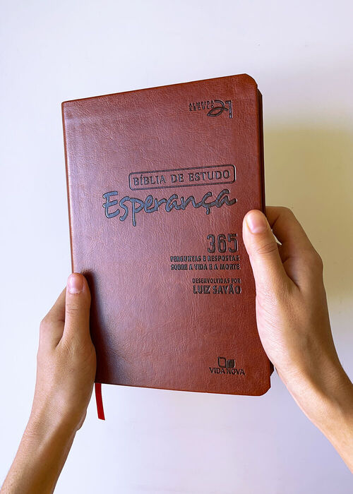 Biblia Esperanca (A21) Capa Castanho