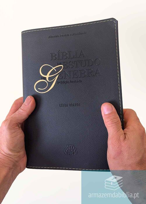 Biblia de Estudo de Genebra (ARA) 3a. Edição Preta