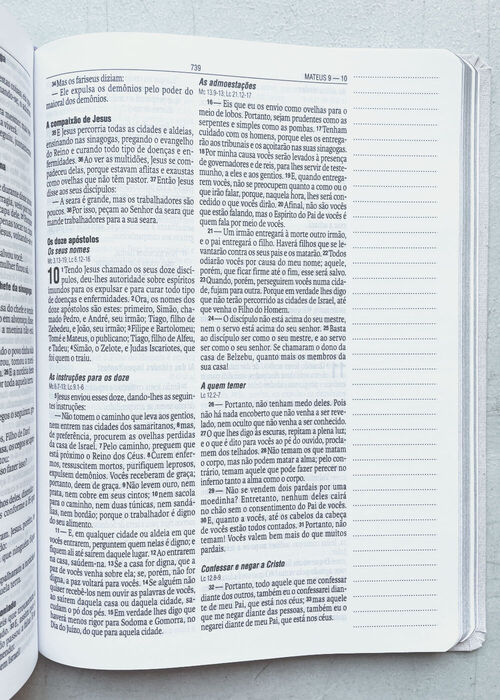 Biblia Sagrada (NAA) Jornada Slim Flores