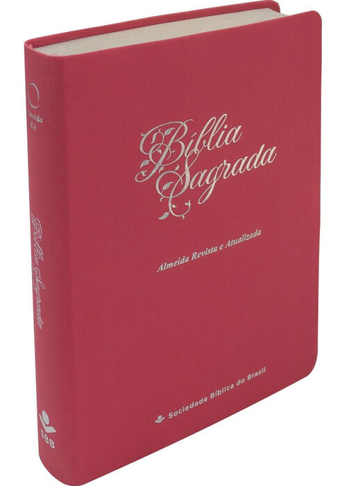 Biblia Sagrada (ARA) Letra Gigante - Linha Ouro Rosa