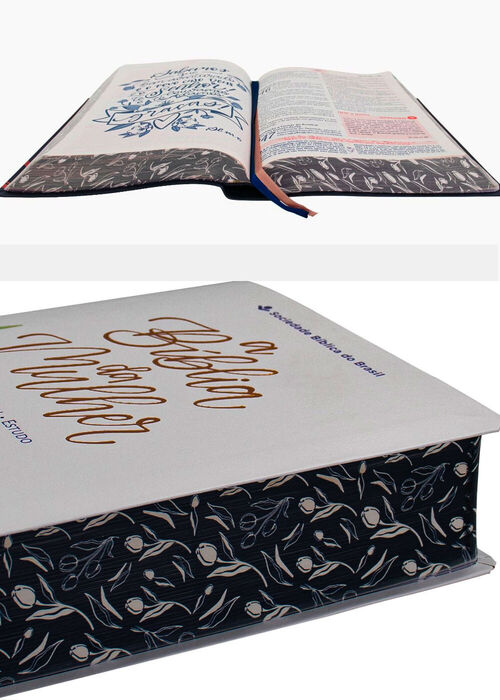 Biblia da Mulher (NAA) Nova Edição Pequena - Branca S/ Caixa