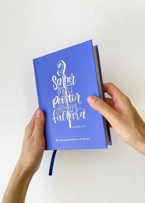 Biblia Sagrada (NAA) Capa Dura Azul