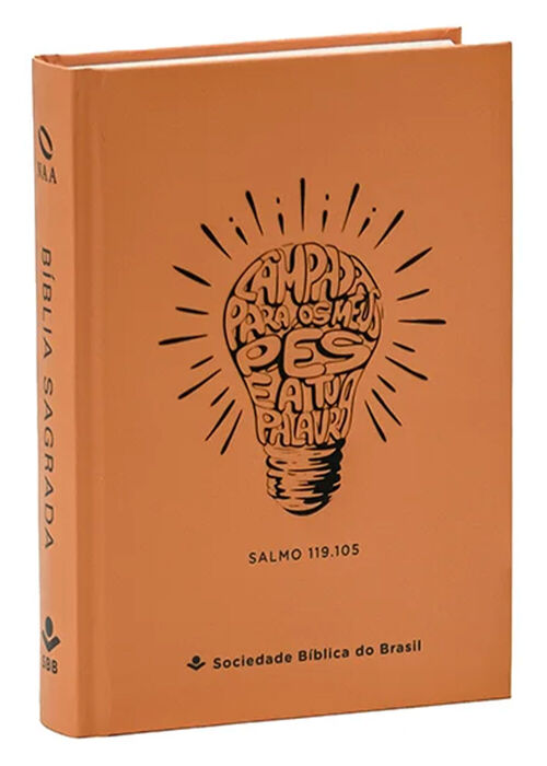 Biblia Sagrada (NAA) Capa Dura Laranja