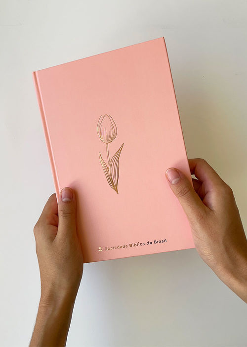 Biblia Sagrada (NAA) Capa Dura Rose