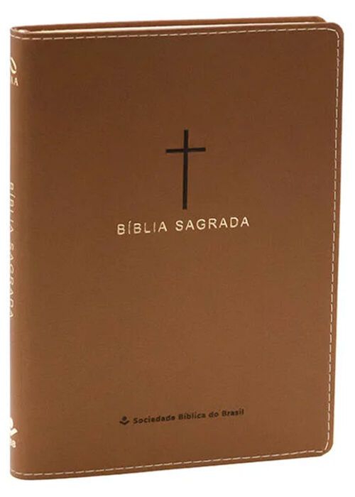 Biblia Sagrada (NAA) Slim Castanho