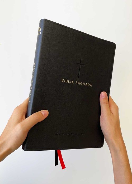 Biblia Sagrada (NAA) Slim Preta