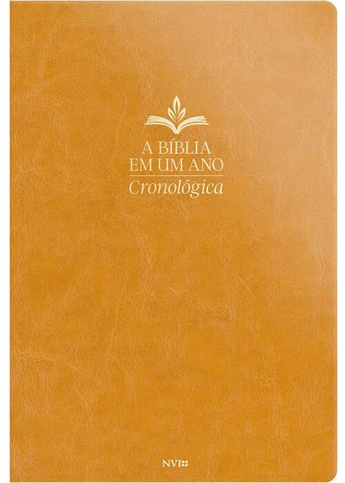 Biblia em Um Ano - Cronológica Caramelo