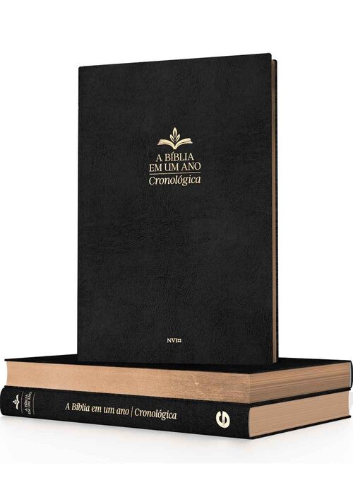 Biblia em Um Ano - Cronológica Preta